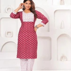 Women Printed Pure C...